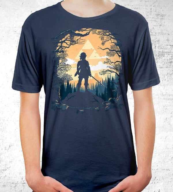 Warrior of the Forest T-Shirts by Alberto Cubatas - Pixel Empire