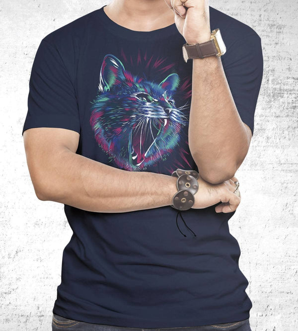 Wild Cat T-Shirts by Dan Elijah Fajardo - Pixel Empire