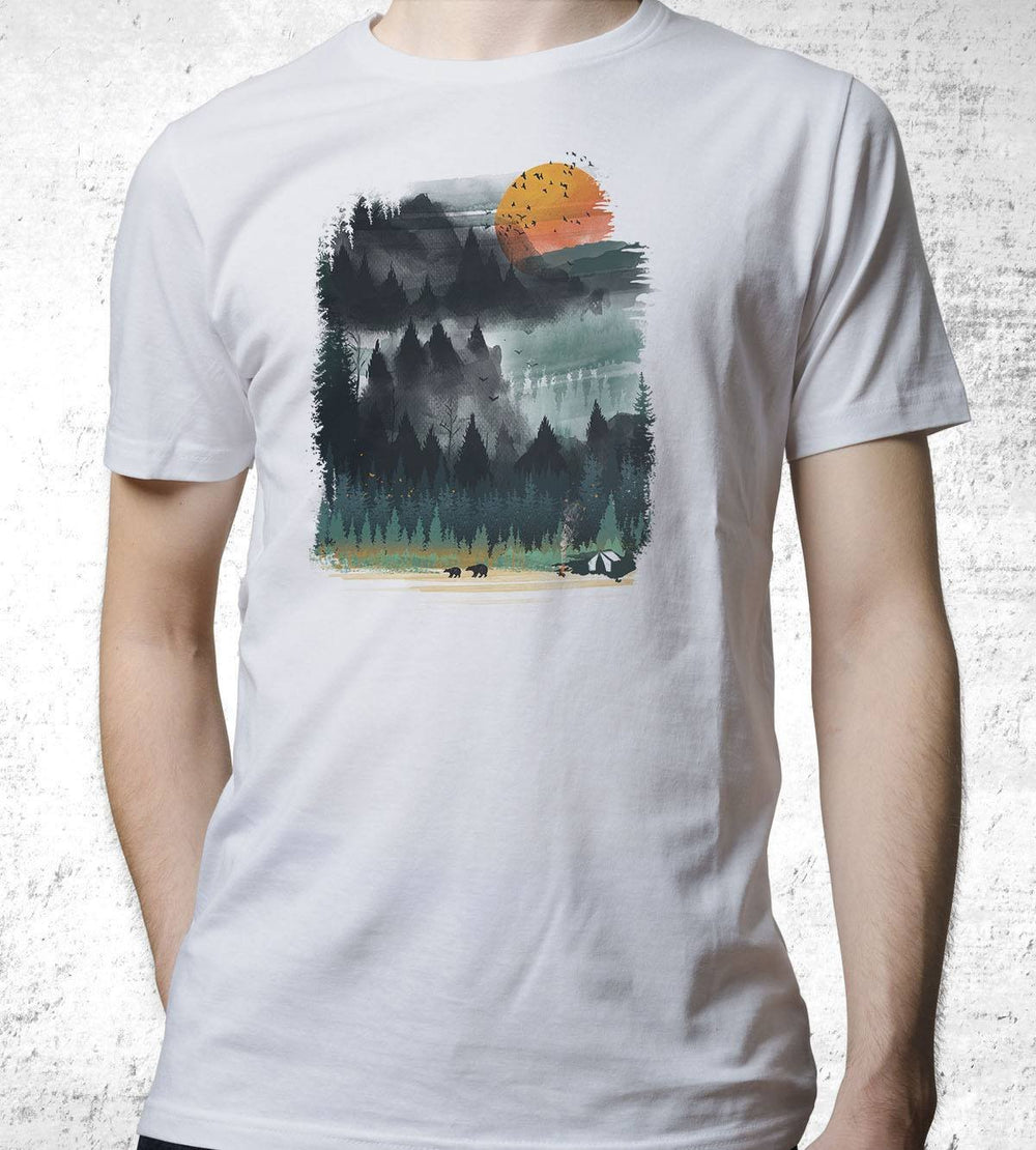 Wilderness Camp T-Shirts by Dan Elijah Fajardo - Pixel Empire