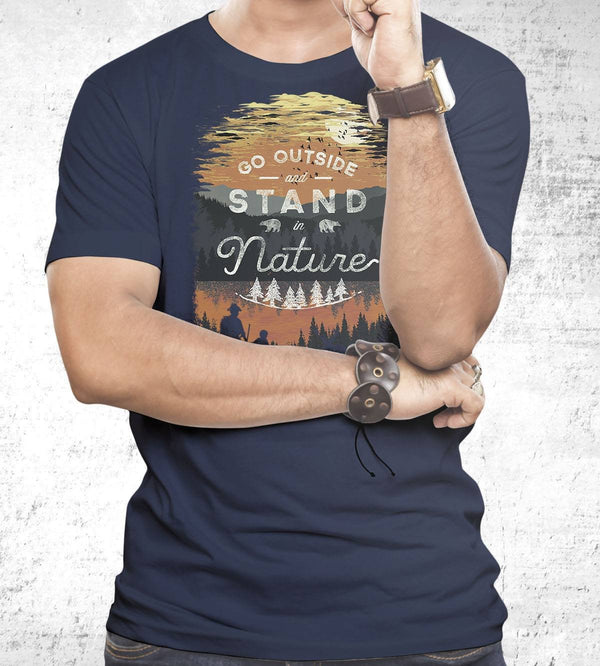 Go Outside T-Shirts by Dan Elijah Fajardo - Pixel Empire