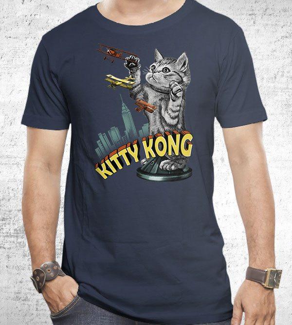 Kitty Kong T-Shirts by Vincent Trinidad - Pixel Empire