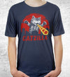 Catzilla T-Shirts by Vincent Trinidad - Pixel Empire