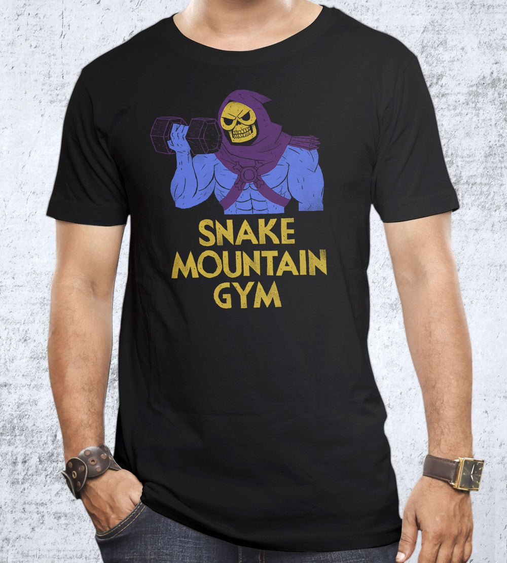 Snake Mountain Gym T-Shirts by Louis Roskosch - Pixel Empire