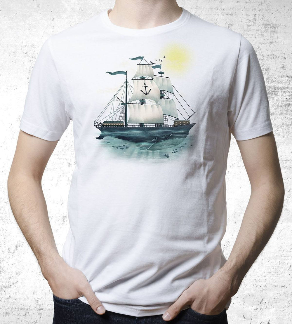 The Whaleship T-Shirts by Dan Elijah Fajardo - Pixel Empire