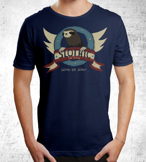 Slothic T-Shirts by Louis Roskosch - Pixel Empire