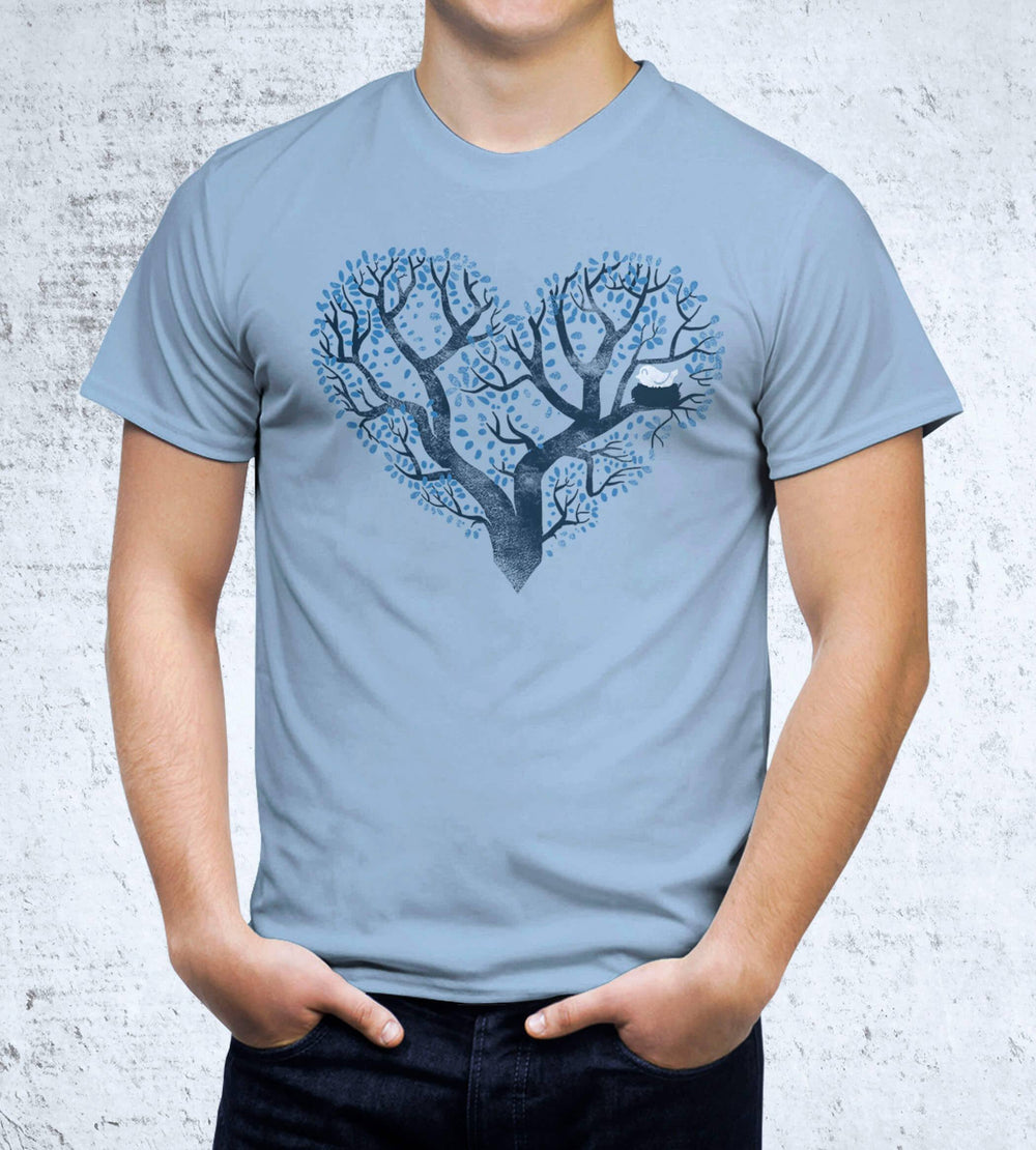 Home Is Where The Heart Is T-Shirts by Anna-Maria Jung - Pixel Empire