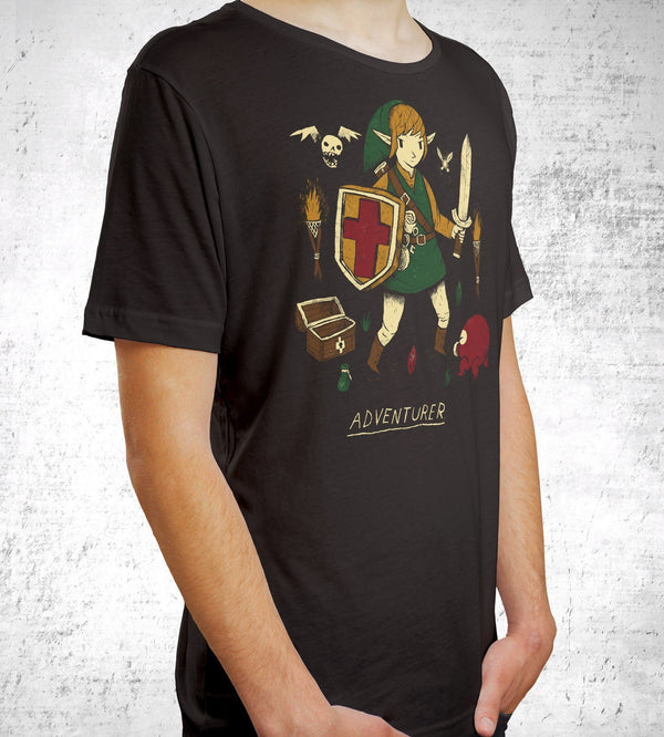 Adventurer T-Shirts by Louis Roskosch - Pixel Empire