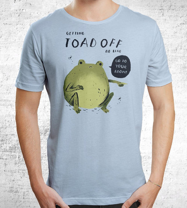 Toad Off T-Shirts by Louis Roskosch - Pixel Empire