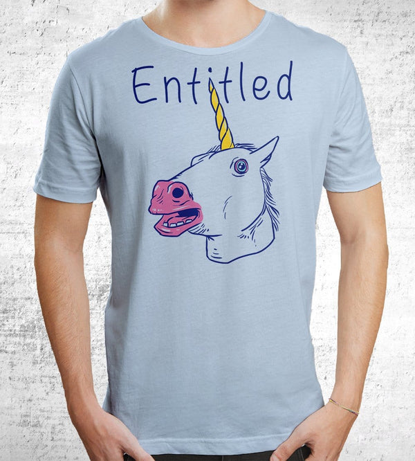 Entitled Unicorn T-Shirts by Vincent Trinidad - Pixel Empire