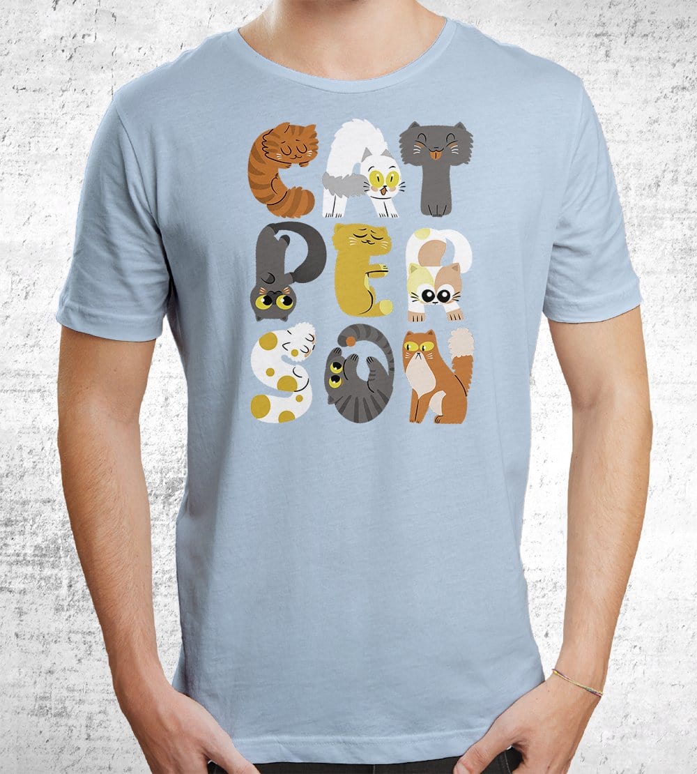 Cat Person T-Shirts by Anna-Maria Jung - Pixel Empire