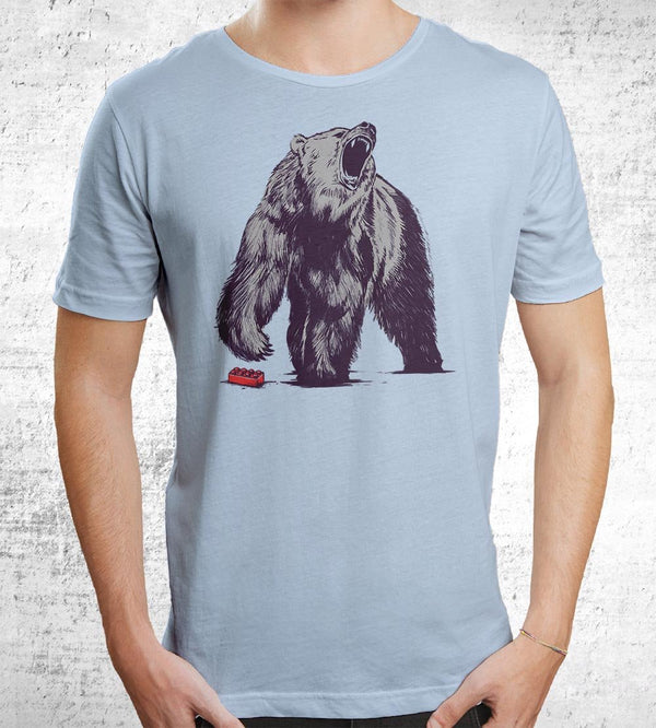 Bear Block T-Shirts by Daniel Teres - Pixel Empire