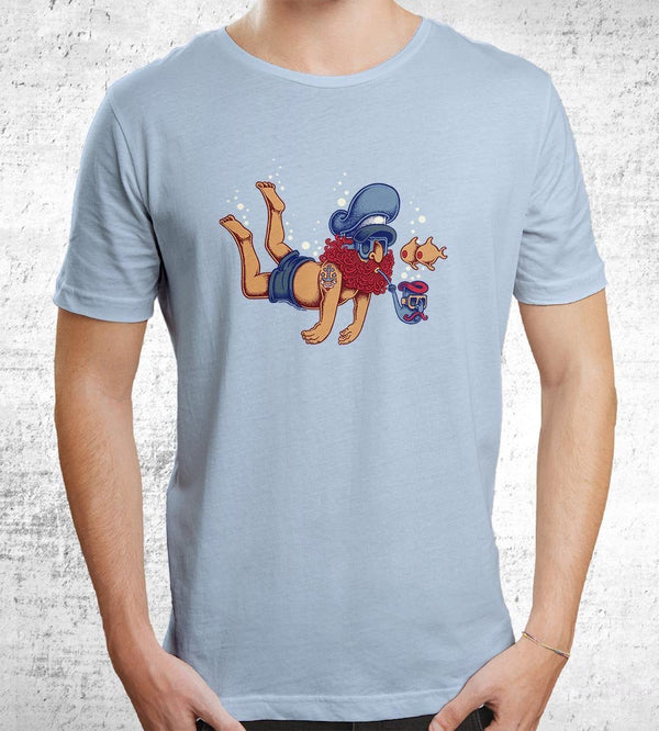 Diver T-Shirts by Copenhagen Poster - Pixel Empire