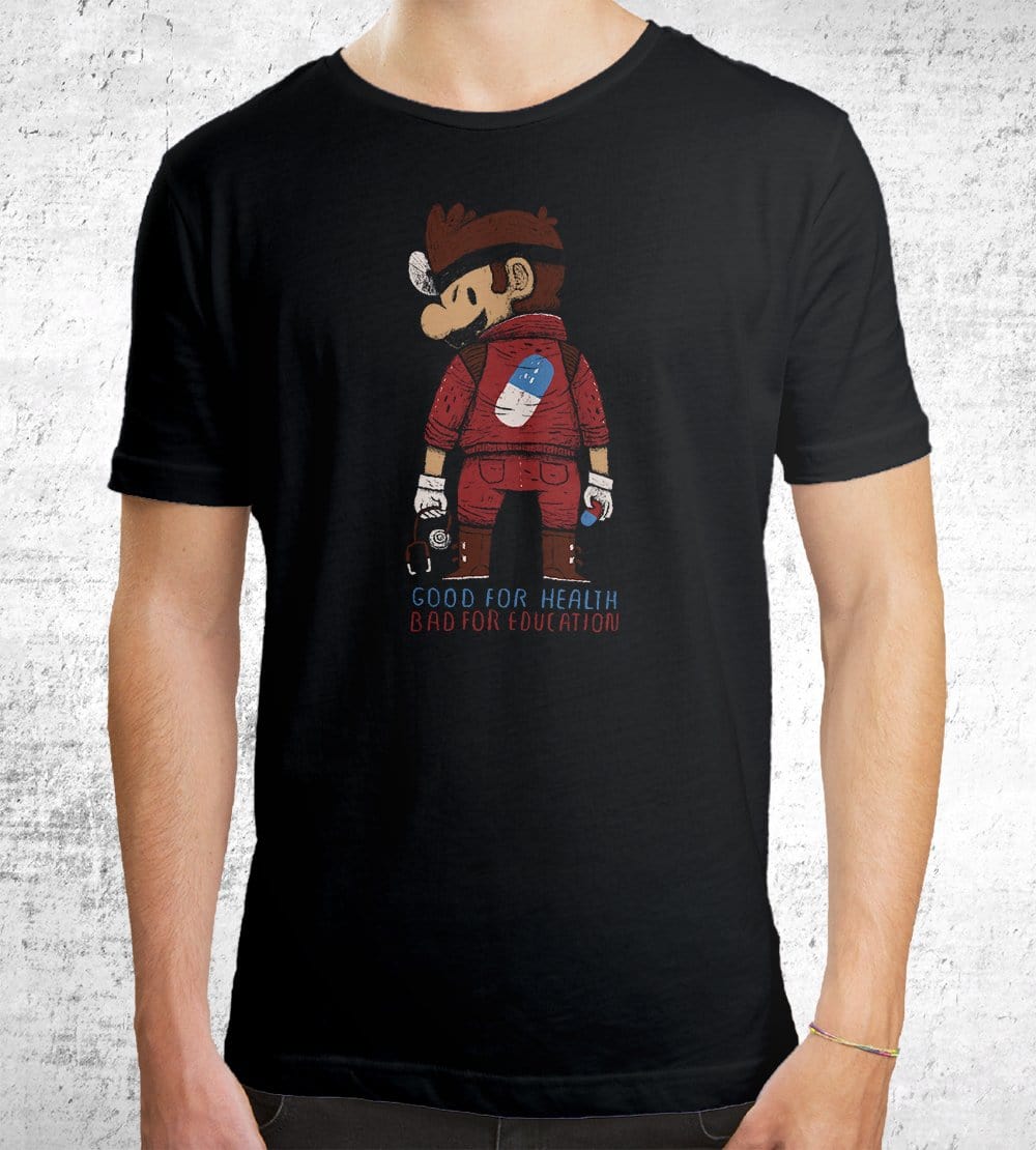 Dr Mario T-Shirts by Louis Roskosch - Pixel Empire