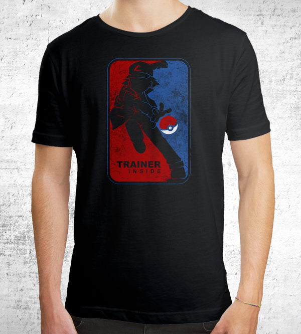 Trainer Inside T-Shirts by StudioM6 - Pixel Empire