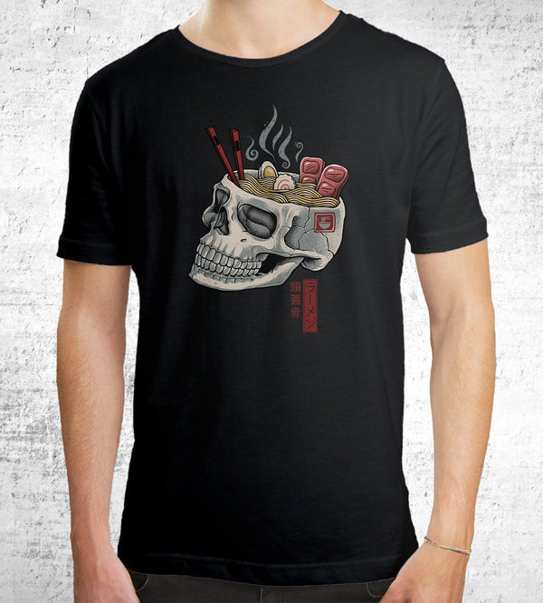Ramen Skull T-Shirts by Vincent Trinidad - Pixel Empire