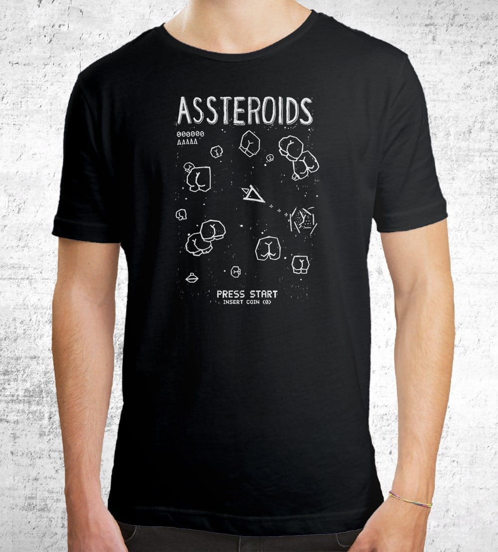 Assteroids T-Shirts by Ronan Lynam - Pixel Empire