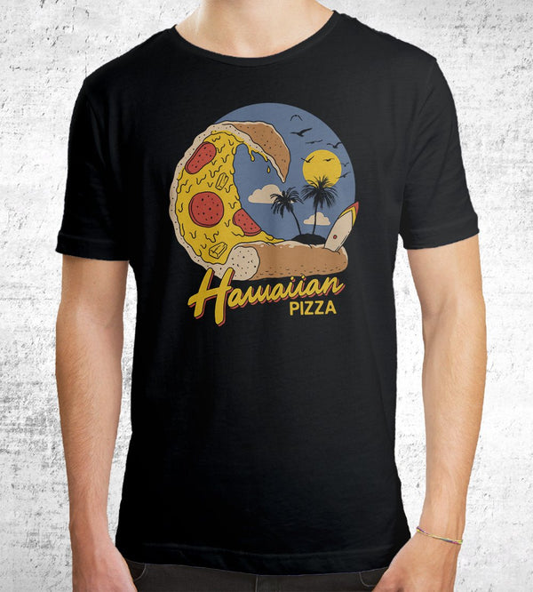 Hawaiian Pizza T-Shirts by Vincent Trinidad - Pixel Empire