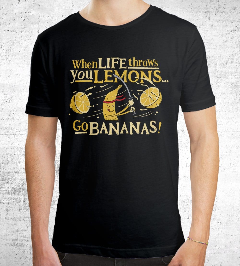 Go Bananas T-Shirts by Grant Shepley - Pixel Empire