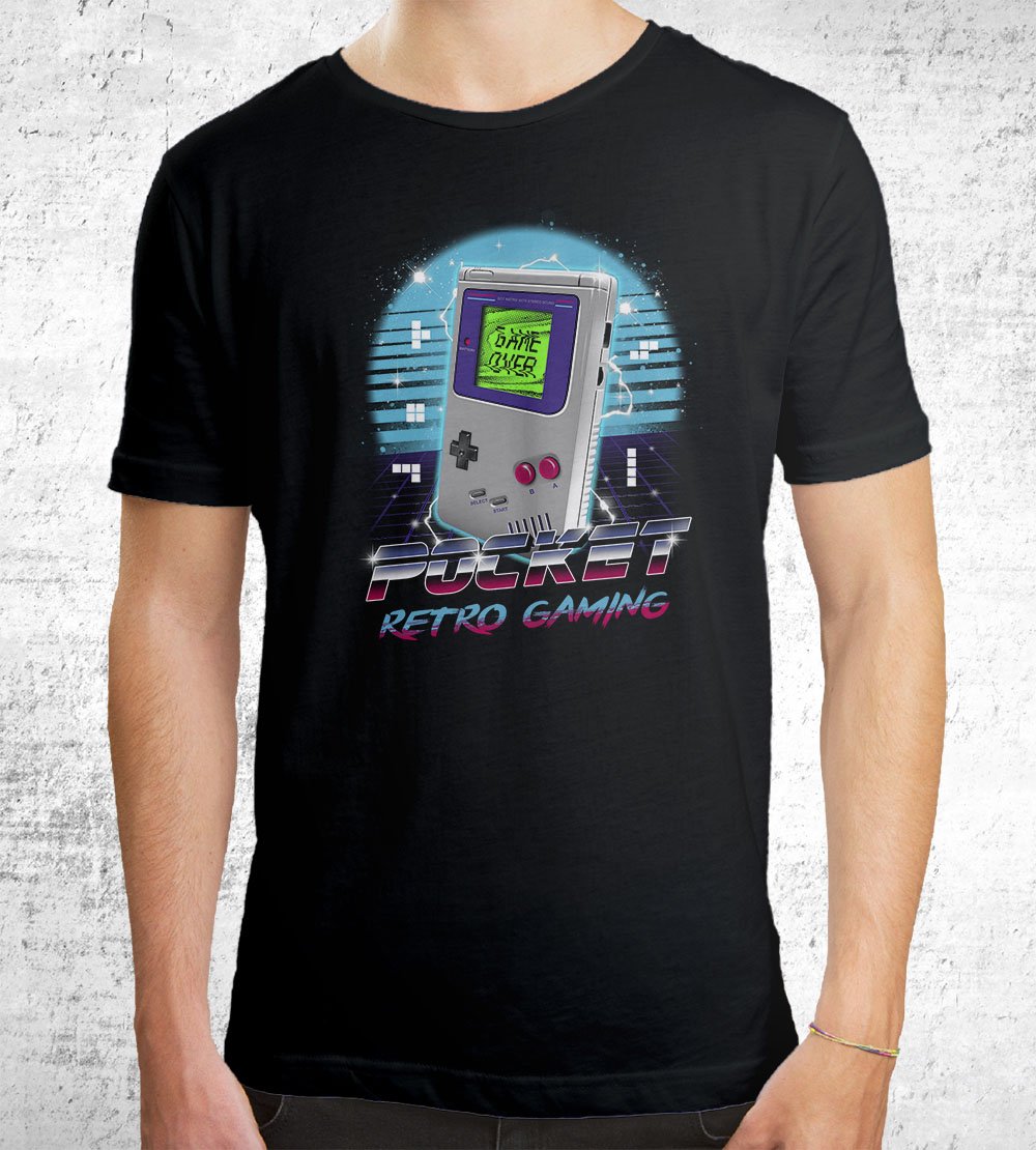 Pocket Retro Gaming T-Shirts by Vincent Trinidad - Pixel Empire