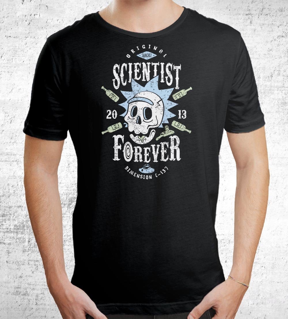 Scientist Forever T-Shirts by Olipop - Pixel Empire
