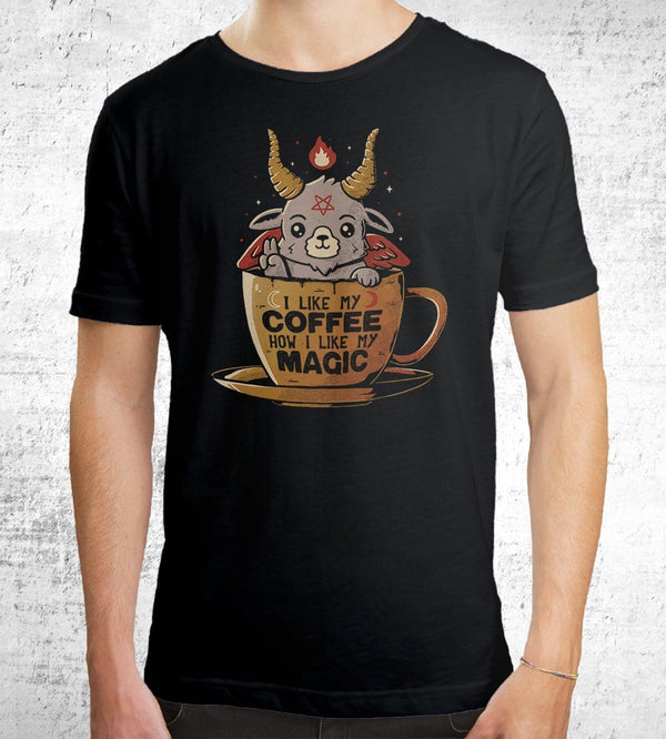Black Coffee T-Shirts by Eduardo Ely - Pixel Empire