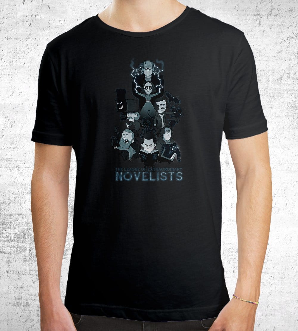 League Of Novelists T-Shirts by Anna-Maria Jung - Pixel Empire