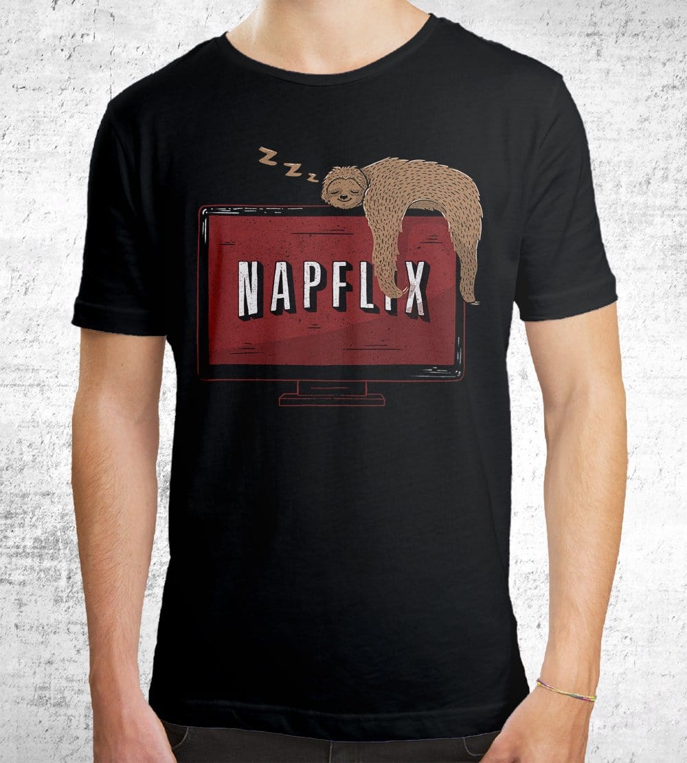 Napflix T-Shirts by Eduardo Ely - Pixel Empire