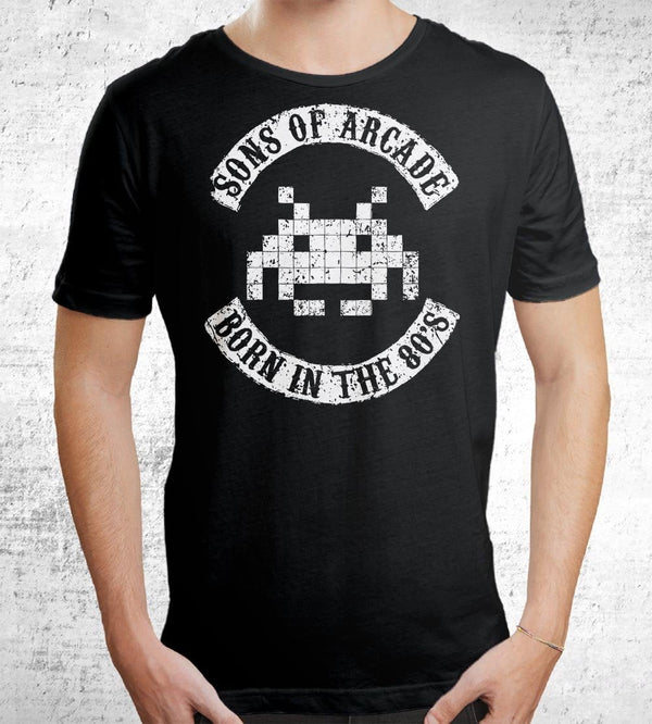 Sons Of Arcade T-Shirts by Olipop - Pixel Empire