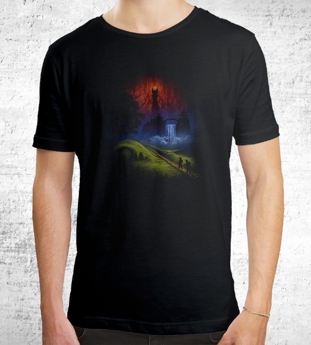 Over The Hill T-Shirts by Alyn Spiller - Pixel Empire
