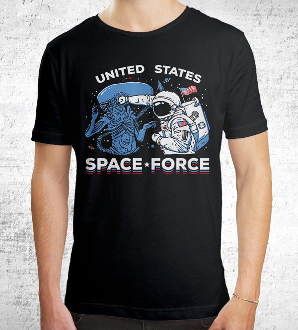 Space Force T-Shirts by Ronan Lynam - Pixel Empire