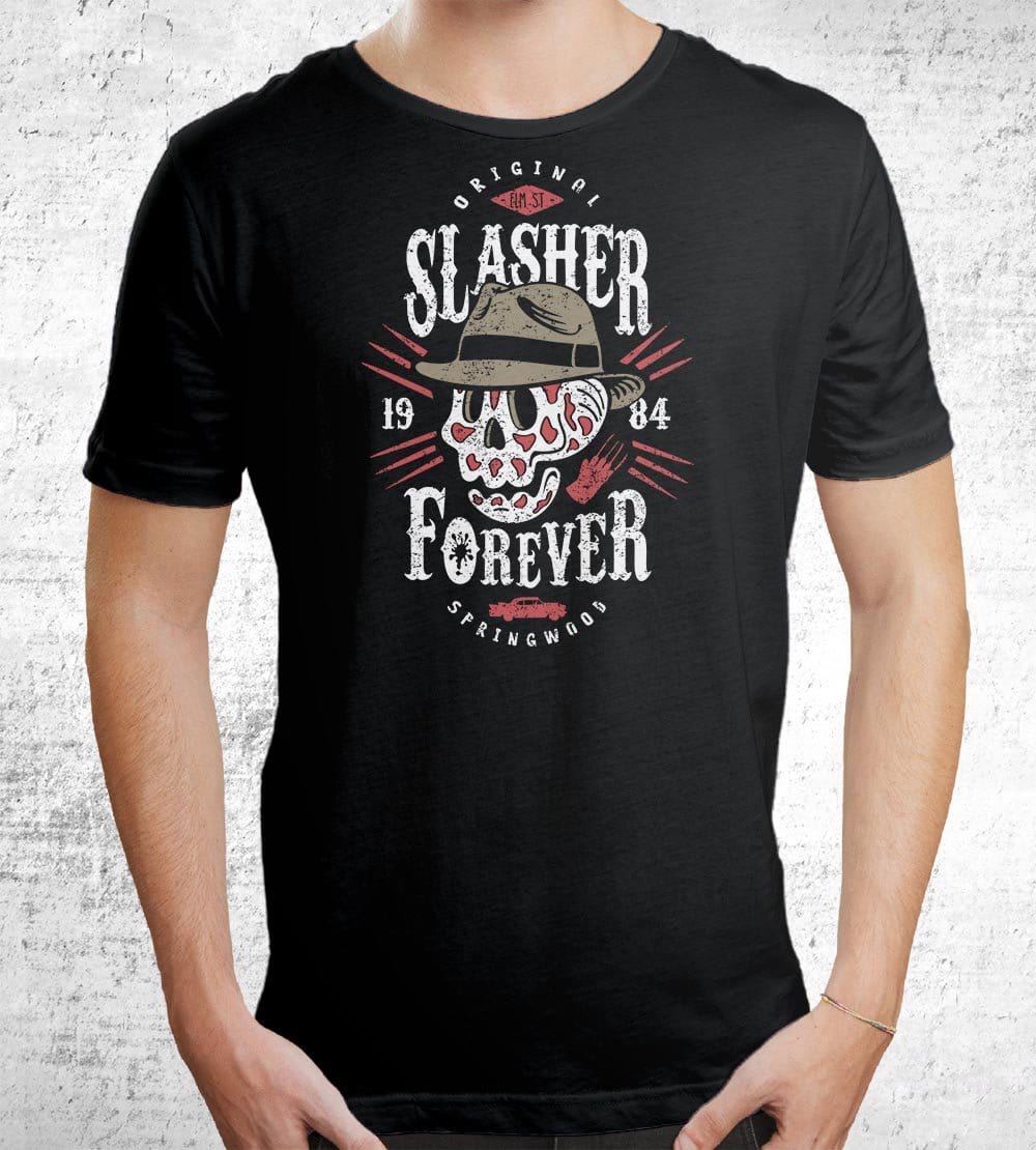 Slasher Forever T-Shirts by Olipop - Pixel Empire