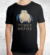 Power Napper T-Shirts by Louis Roskosch - Pixel Empire