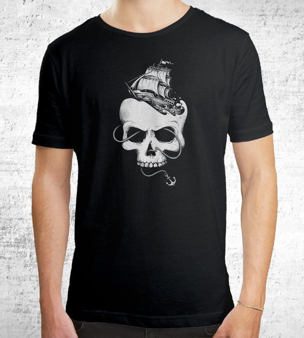 Sailing The Dead Sea T-Shirts by Enkel Dika - Pixel Empire