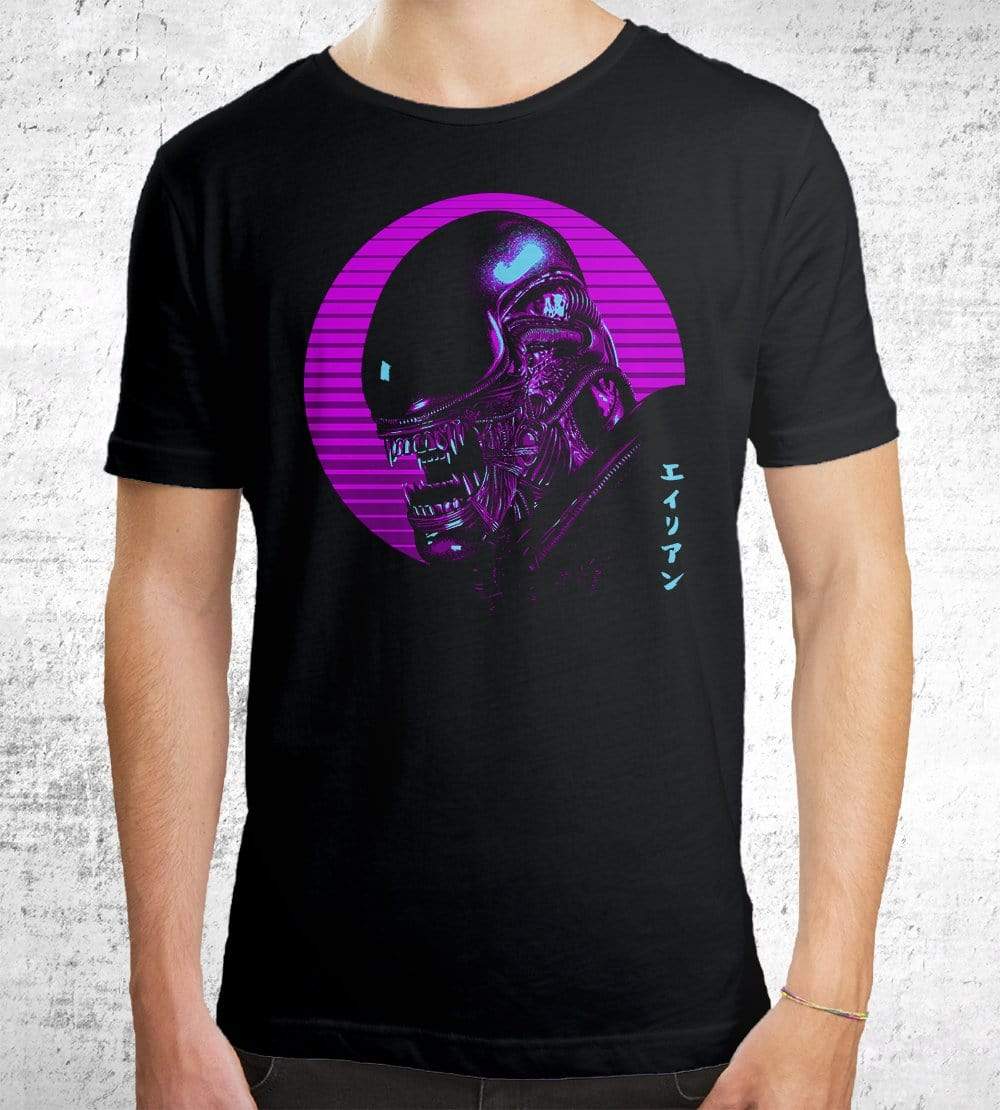 Retro Alien T-Shirts by Alberto Cubatas - Pixel Empire