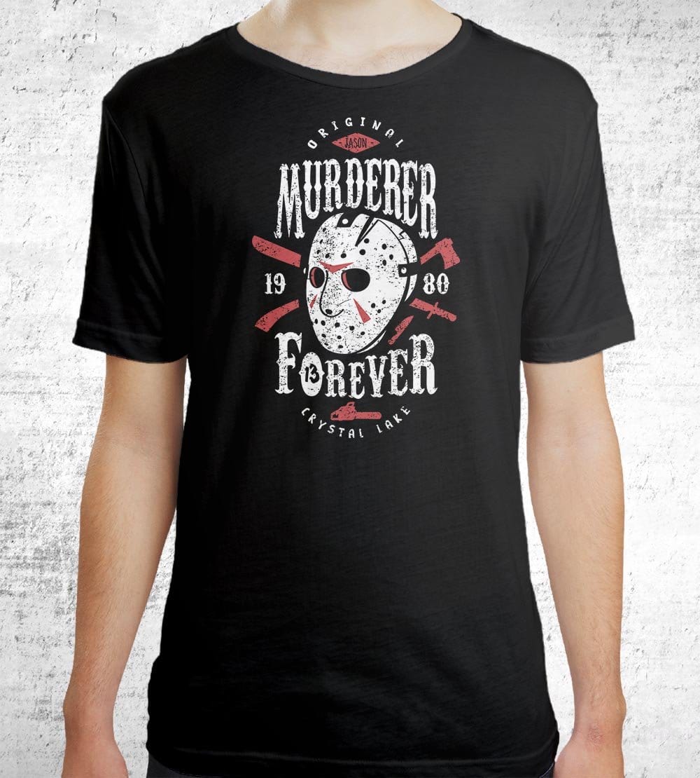 Murderer Forever T-Shirts by Olipop - Pixel Empire
