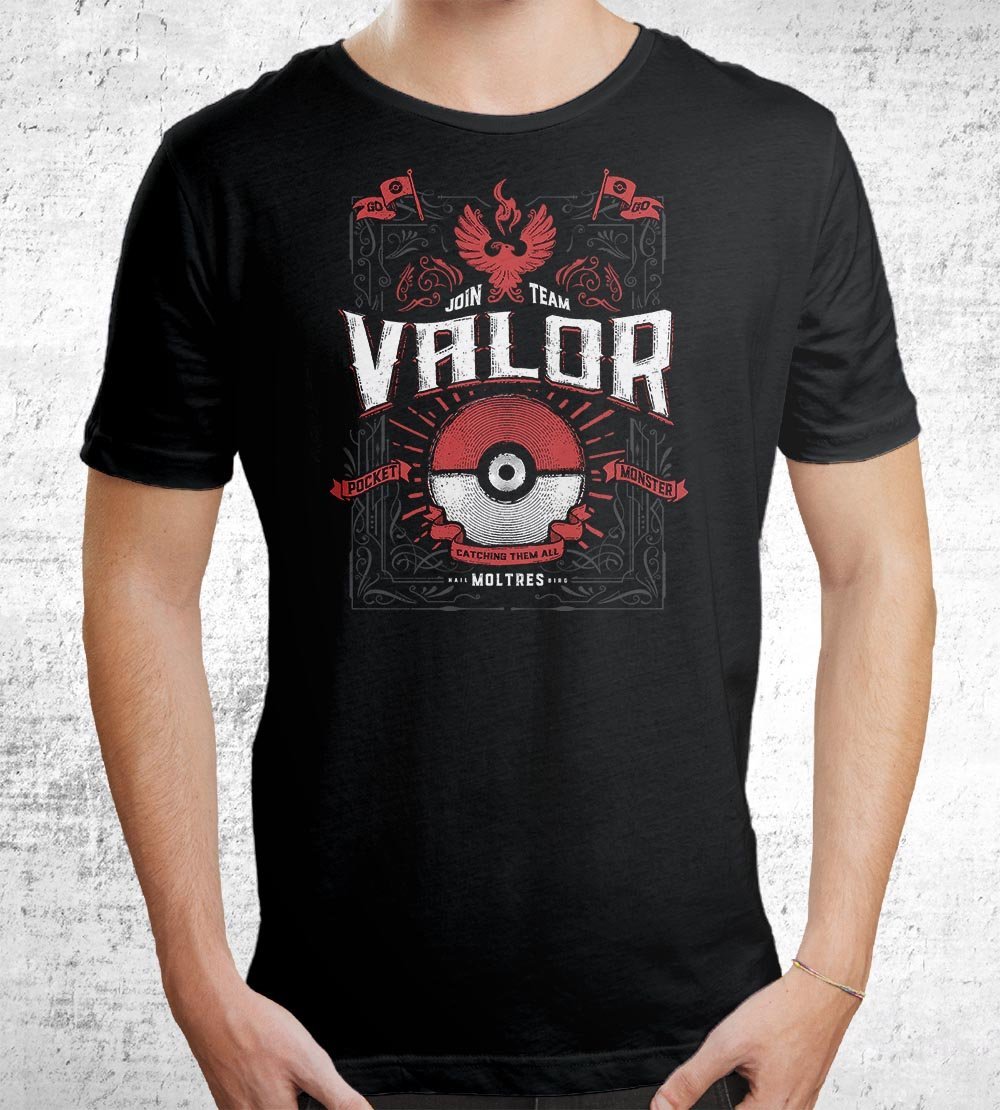 Team Valor T-Shirts by Barrett Biggers - Pixel Empire
