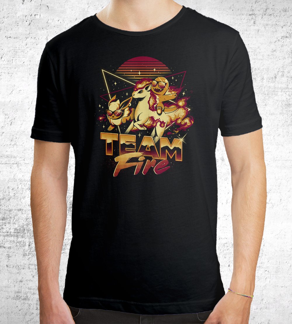 Fire Team T-Shirts by Ilustrata - Pixel Empire