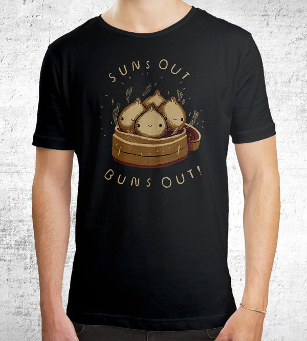 Suns Out Buns Out T-Shirts by Louis Roskosch - Pixel Empire