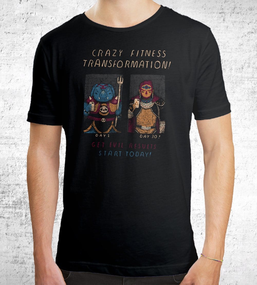 Fitness Transformation T-Shirts by Louis Roskosch - Pixel Empire