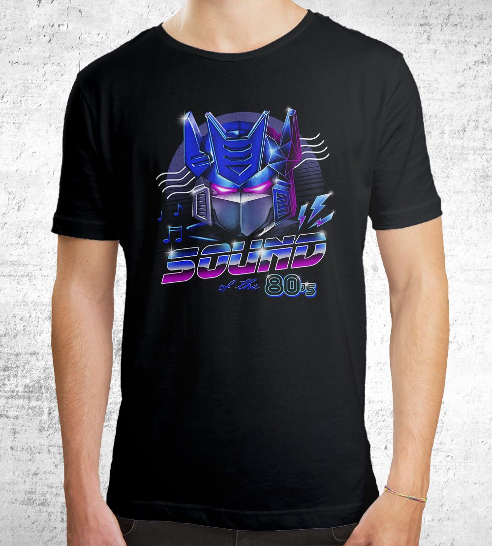 Sound of the 80s T-Shirts by Vincent Trinidad - Pixel Empire