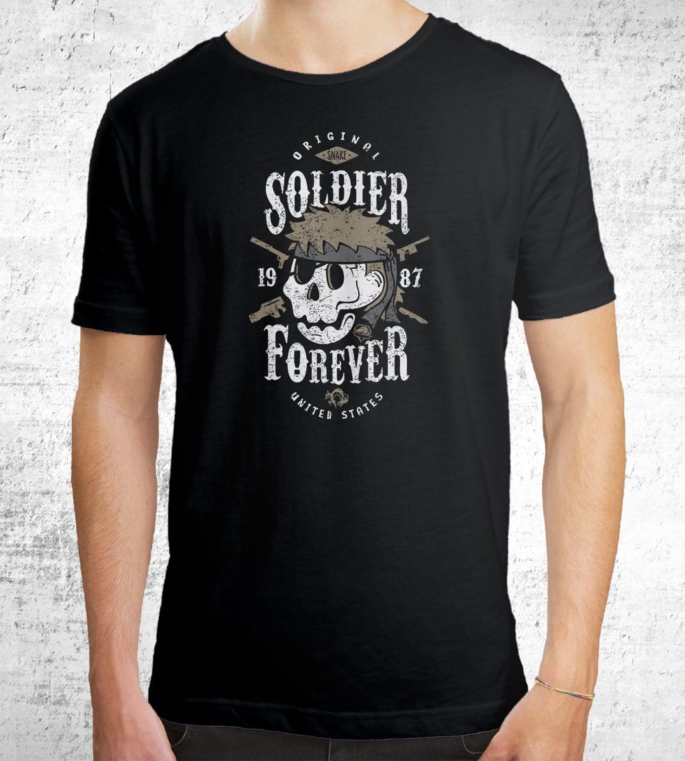 Soldier Forever T-Shirts by Olipop - Pixel Empire
