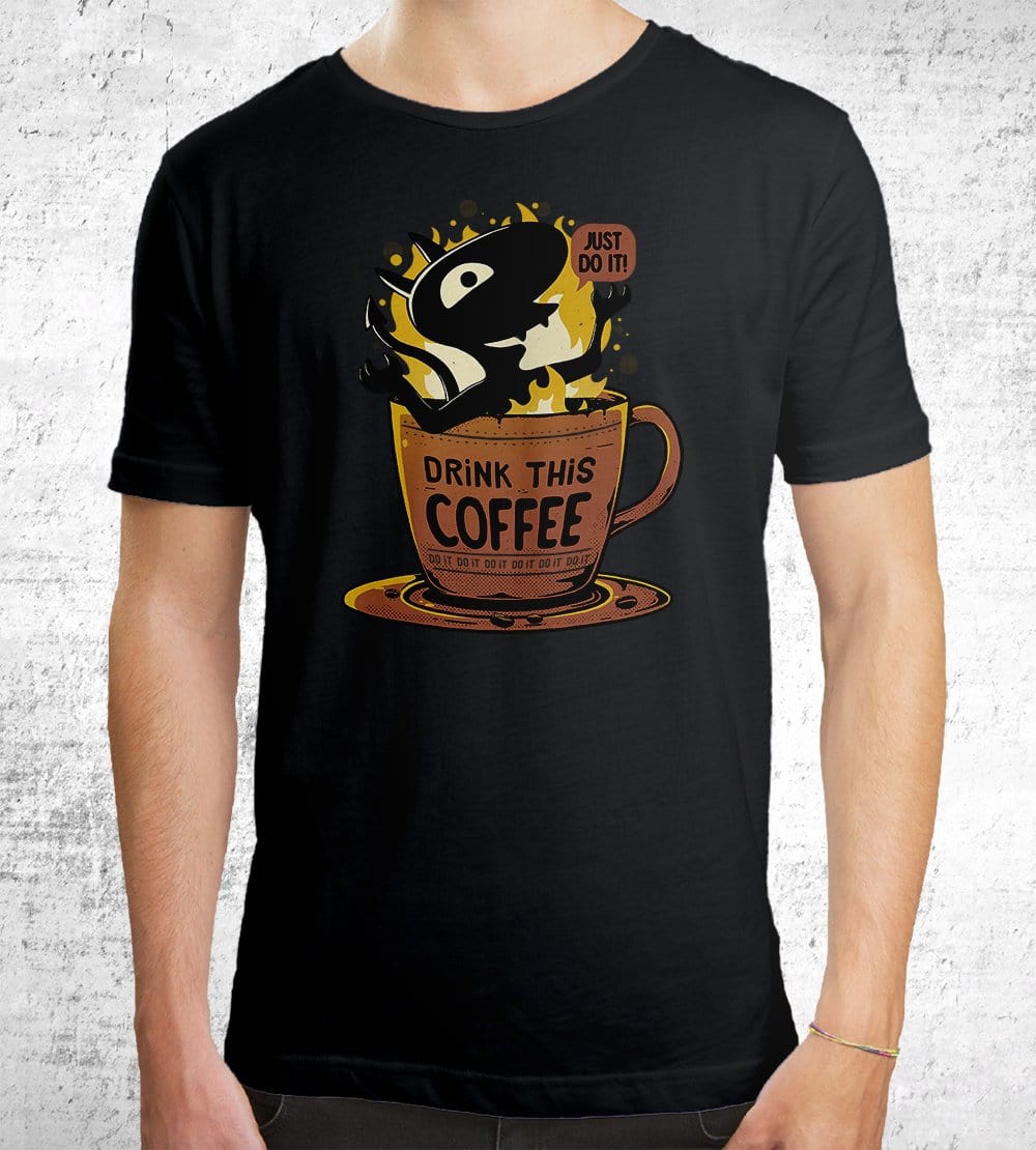 Luci Coffee T-Shirts by Eduardo Ely - Pixel Empire