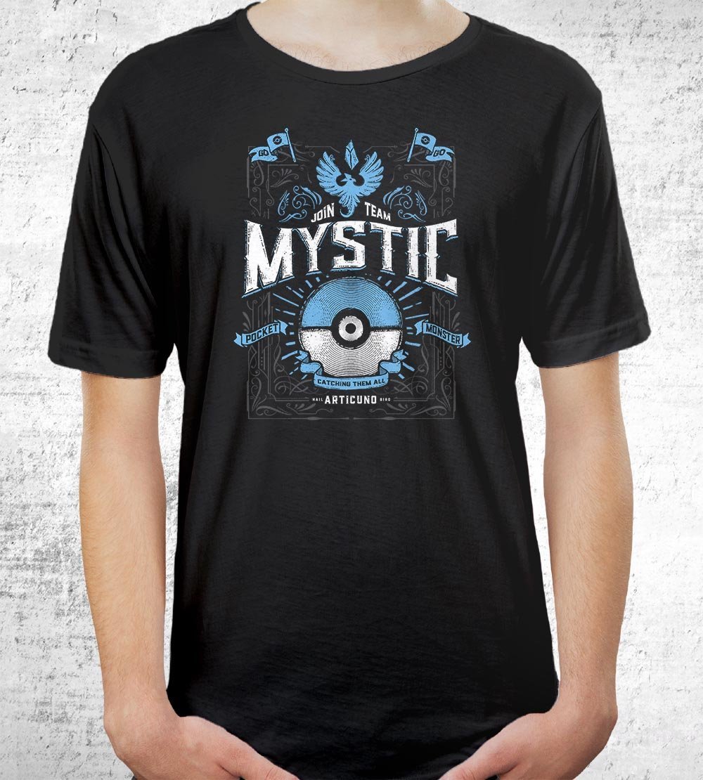 Team Mystic T-Shirts by Barrett Biggers - Pixel Empire