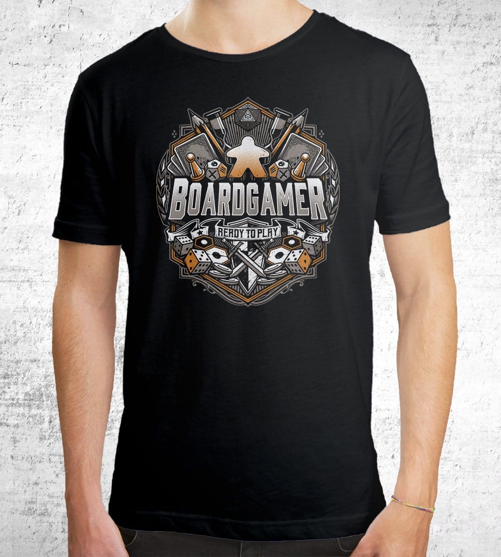 Boardgamer T-Shirts by StudioM6 - Pixel Empire