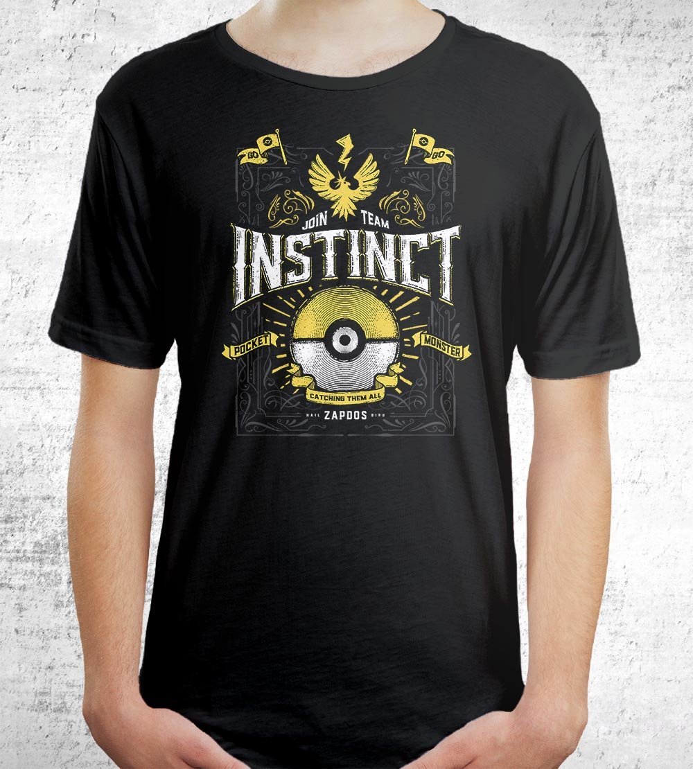 Team Instinct T-Shirts by Barrett Biggers - Pixel Empire