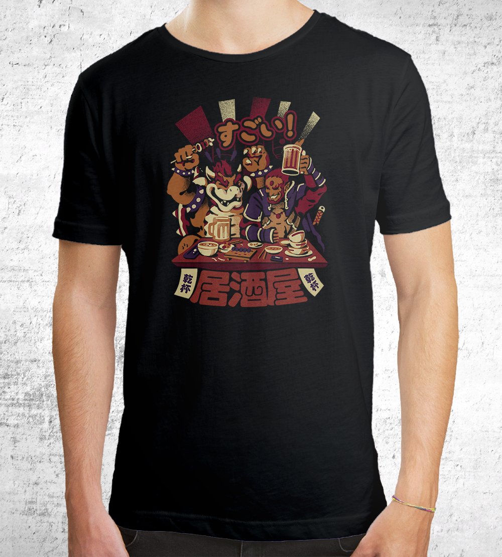 Villain's Izakaya T-Shirts by Ilustrata - Pixel Empire
