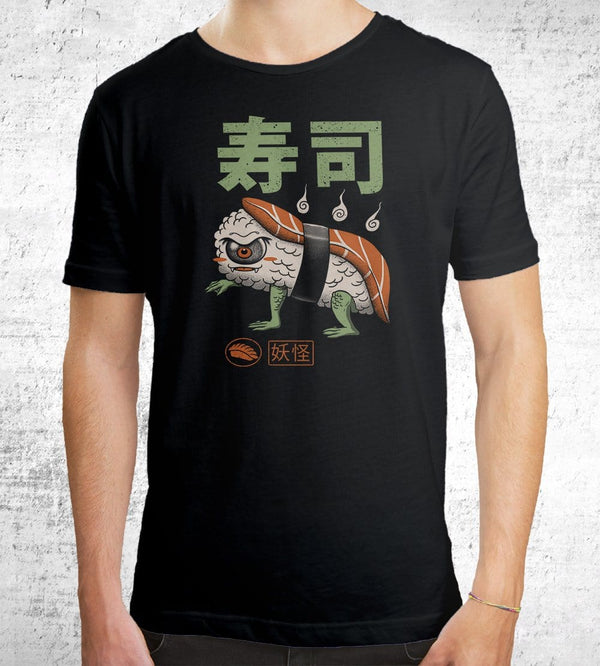 Yokai Sushi T-Shirts by Vincent Trinidad - Pixel Empire