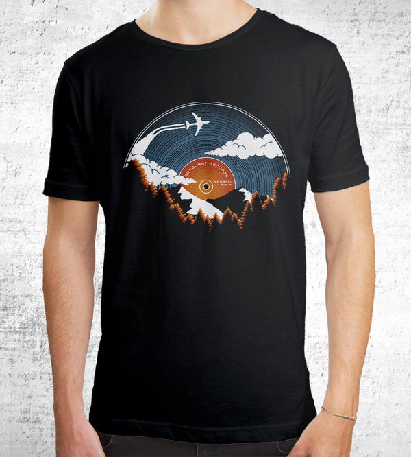 Sunburst Records T-Shirts by Dianne Delahunty - Pixel Empire