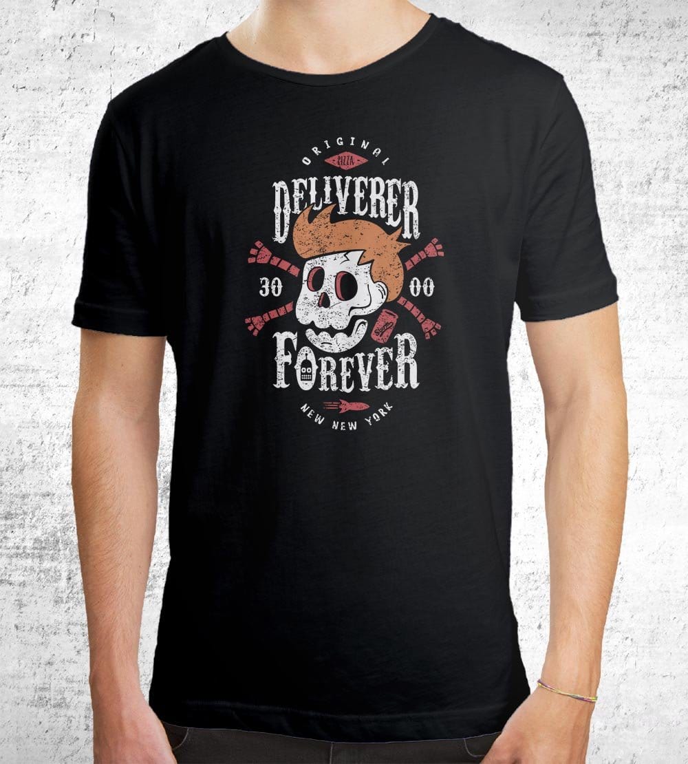 Deliverer Forever T-Shirts by Olipop - Pixel Empire