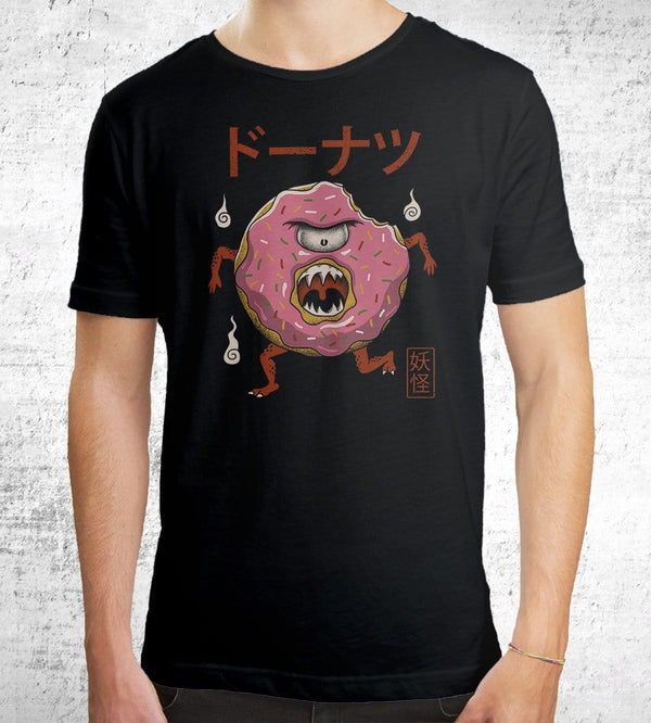 Yokai Donut T-Shirts by Vincent Trinidad - Pixel Empire